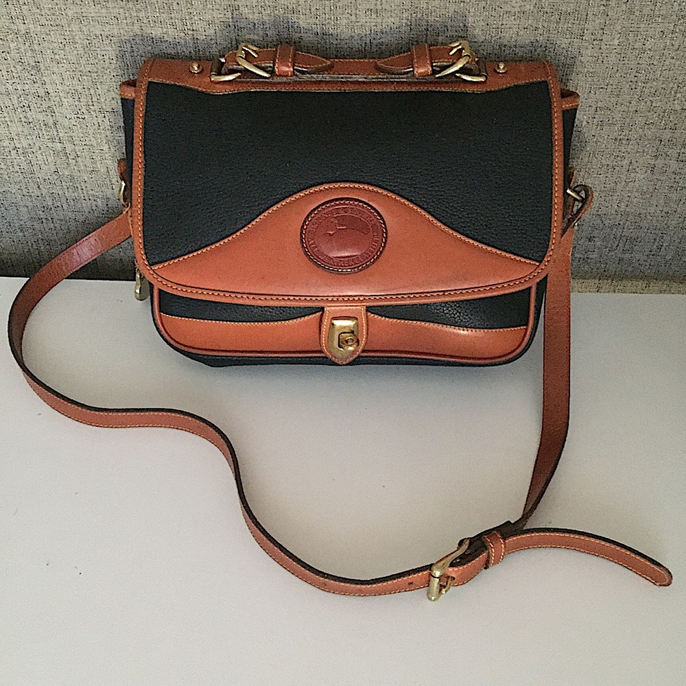 Vintage Dooney & Bourke Carrier Shoulder Bag